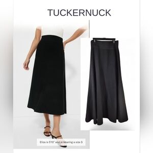 Tuckernuck Black Knit Xenia Maxi Skirt Small